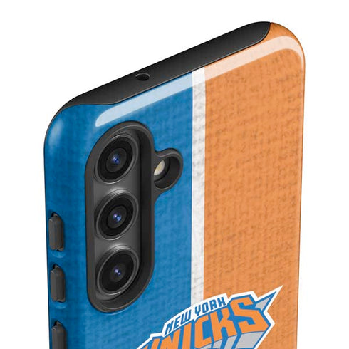 NBA New York Knicks Canvas Galaxy S25 Impact Case